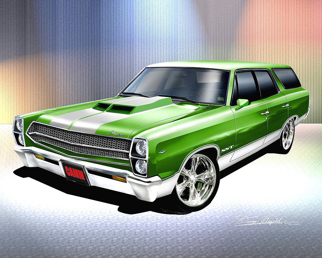 Amc Amx Javelin Hornet SC rambler art print poster by 