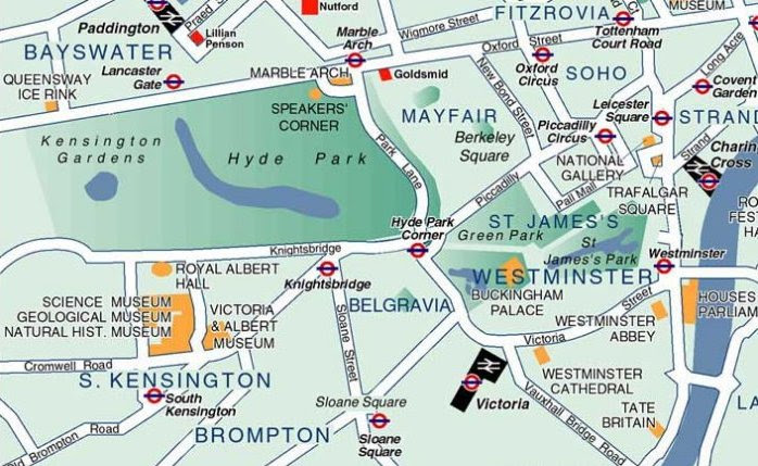 London Kort Over SevæRdigheder Seværdigheder London Kort | stoffeerderijrozendal London Kort Over SevæRdigheder