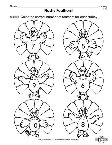 Contemporary math is a math course designed for college freshman that develops critical thinking skills through mathematics with an emphasis on practical applications. thanksgiving worksheet counting to 10 the mailbox thanksgiving