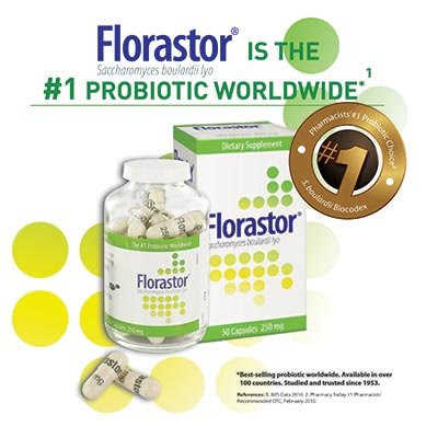 Florastor Maximum Strength Probiotic 250 Mg - 100 CAPSULES***SPECIAL