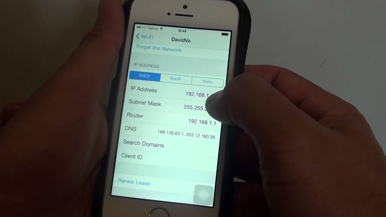 iPhone 5S: How to Find IP Address - YouTube