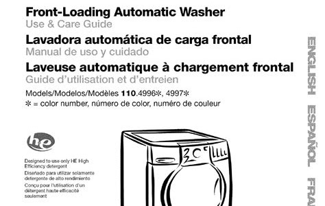 Download PDF Online owners manual for kenmore elite washer How To Download Free PDF PDF