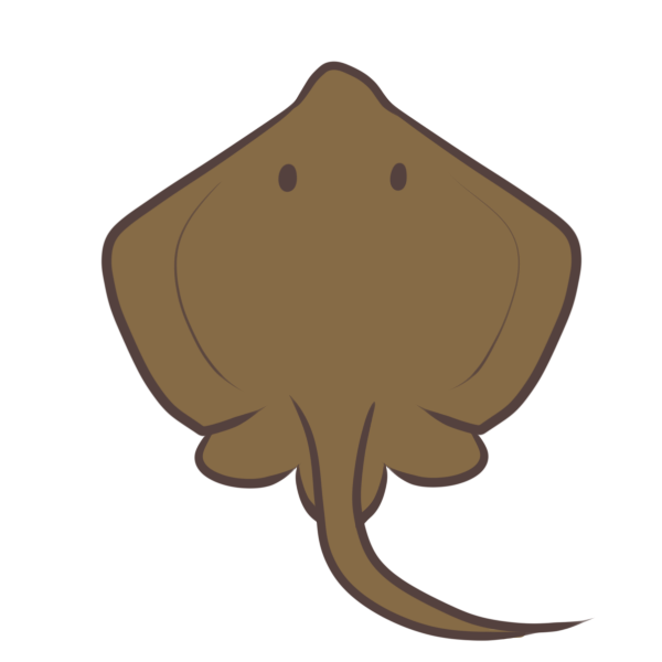 エイのイラスト かわいいフリー素材が無料のイラストレイン