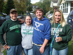 MSU v U of M tailgate