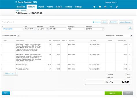  xeroinvoiceeditsample idat solutions