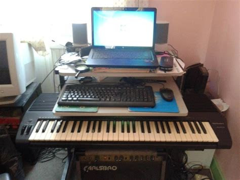mulab  setup  play  midi keyboard  laptop