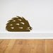 Brown Hedgehog vinyl wall decal from Fairytale Forest Scene