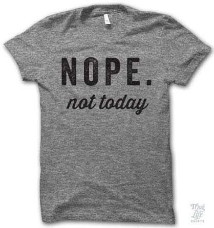 nope. not today