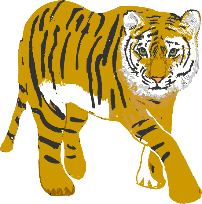 虎 トラ イラスト 画像 無料
