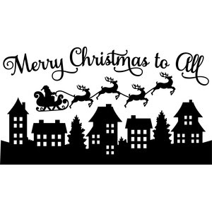 Download Silhouette Design Store - View Design #161554: santa merry ...