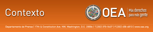 Contexto, Organización de los Estados Americanos