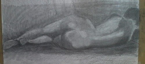 Figura humana - grafito by timbre18