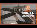 How To Hang A Ceiling Fan       - Installing A Ceiling Fan Fine Homebuilding : The ceiling fan is now ready to be hung.
