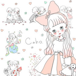 ふわふわ可愛い Caho さんのイラストに包まれる Line着せ替えでは1位を記録 Caho サンキューマート コラボブランケット