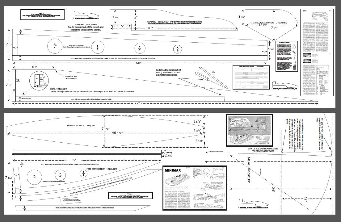 FULL SIZE PLANS FOR SALE | Muskoka Seaflea
