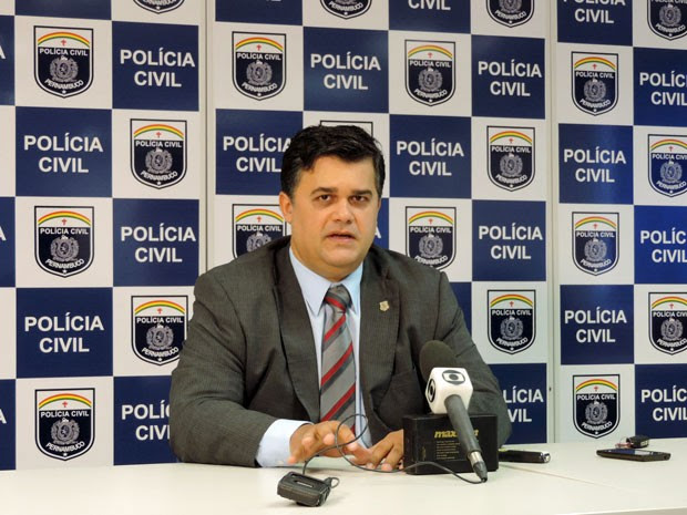 Diretor de polícia especializada de Pernambuco, Joselito Kerhle. (Foto: Marina Barbosa / G1)
