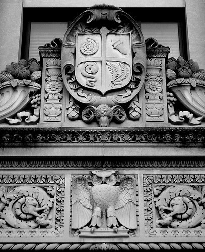 Museum doorway detail