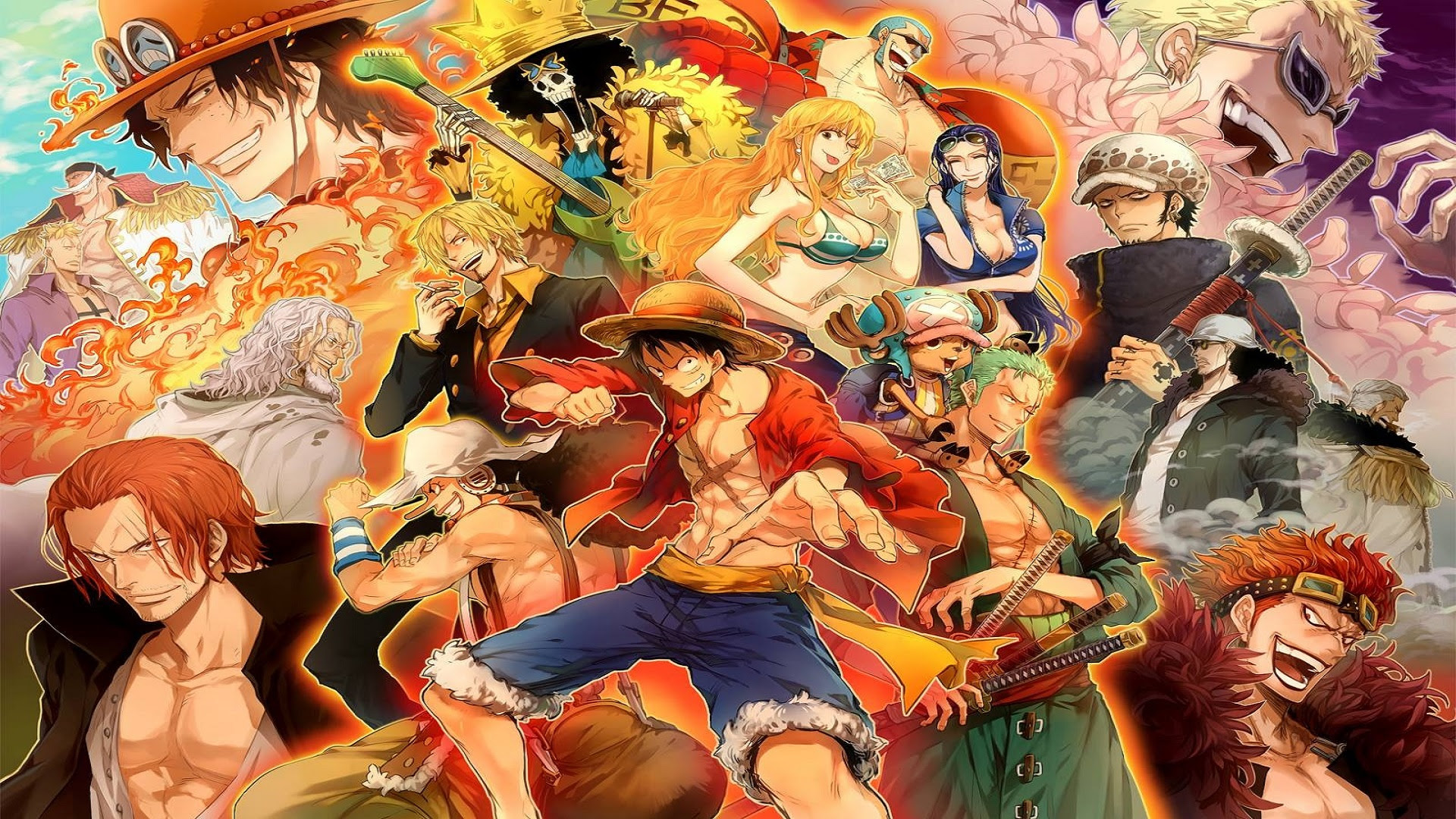 Jeux Vidéo One Piece Pirate Warriors 3 Fond d'écran