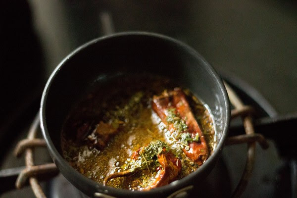 making tadka dal recipe
