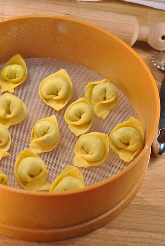 homemade tortelloni
