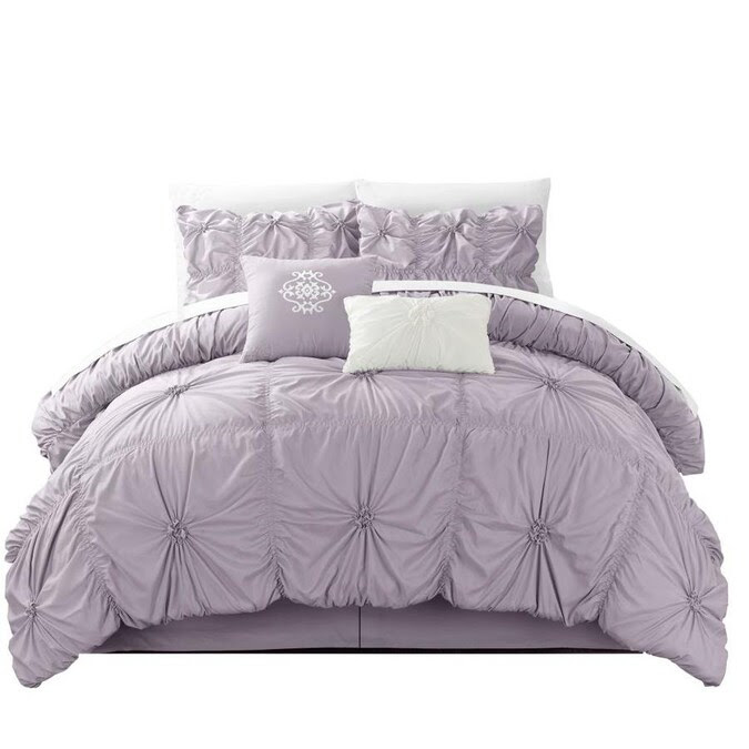lavender bed set single