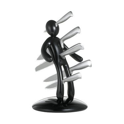 Raffaele Iannello Voodoo Knife Block With 5 Knives 