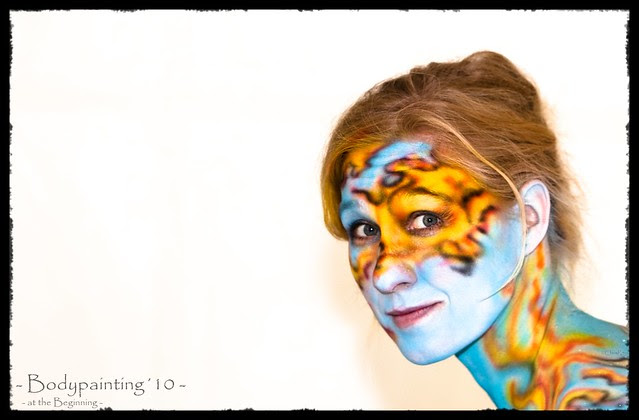 body painting full design
