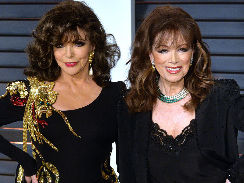 Jackie Collins Mortos: Joan Collins Reaction