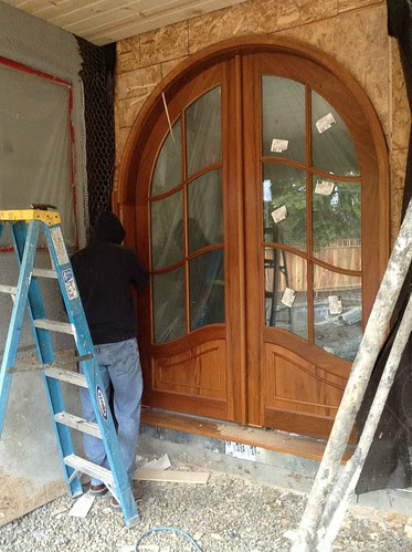 Rosenquist foyer door by Donna & Andrew