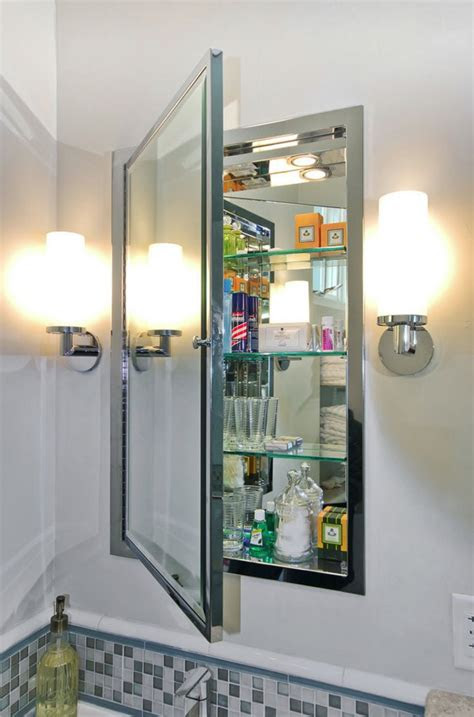 Sink or vanity unit, the general rule is that it should not be wider than the unit. Stylish Design Ideas for Medicine Cabinets
