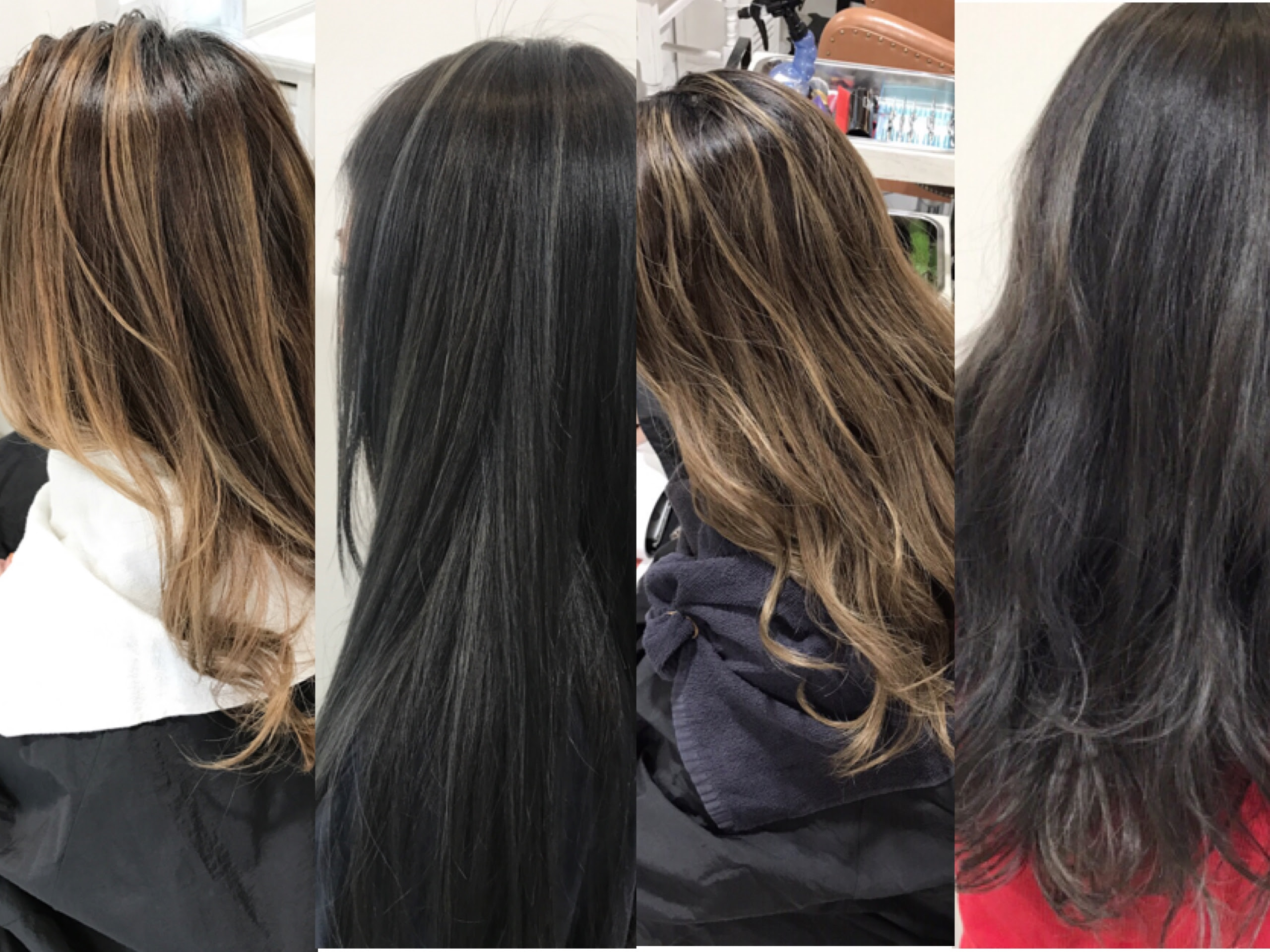 綺麗な色落ちの過程を来店時の状態でご紹介 カラー剤レシピ付き 亀有の外国人風ヘアカラーが得意な美容院 La Chouchou ラ シュシュ