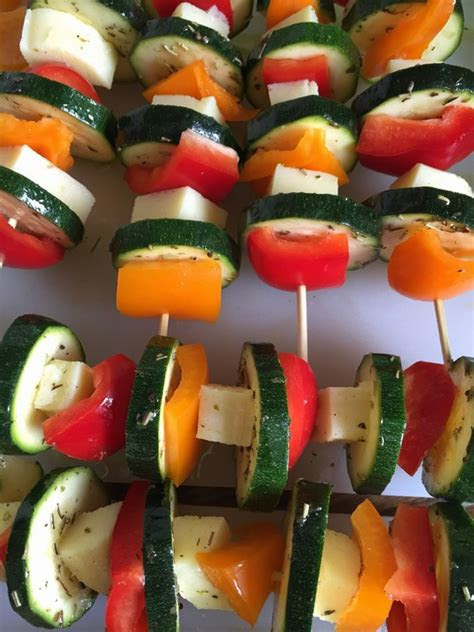fingerfood vegetarisch spiesse rezepte chefkochde