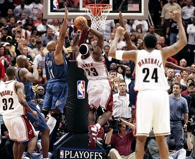 lebron james game winner