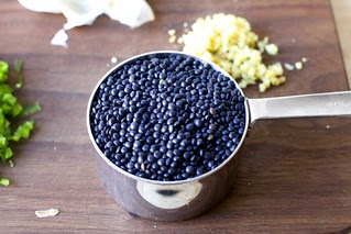 black lentils
