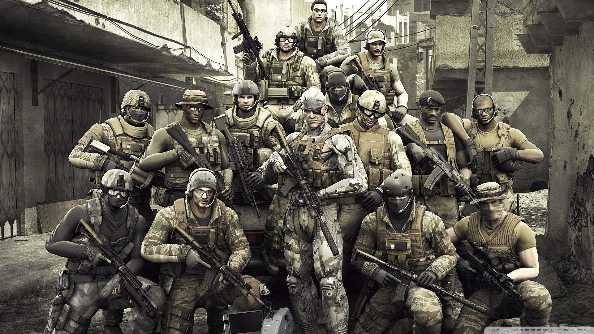 Metal Gear Solid 4 4K HD Desktop Wallpaper for 4K Ultra HD 