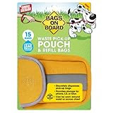Bags On Board Pouch Dispenser, 15 Bags, Spice