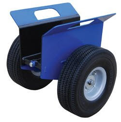 Heavy-Duty Plate and Slab Dolly Poly-on-Steel Casters