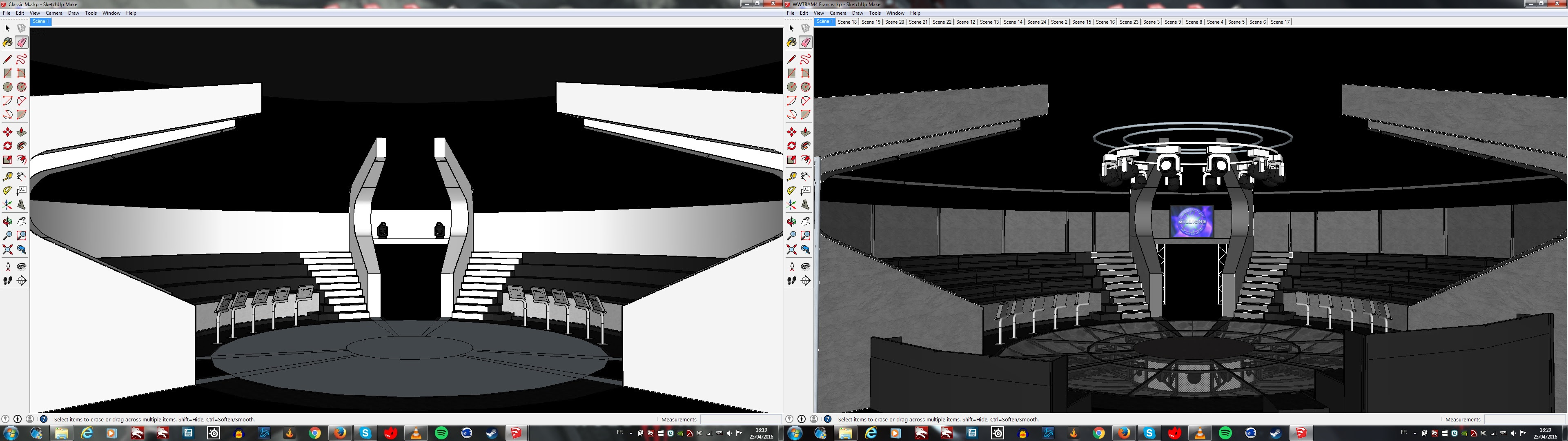 Millionaire sets (Classic era - sketchup) - WIP ...