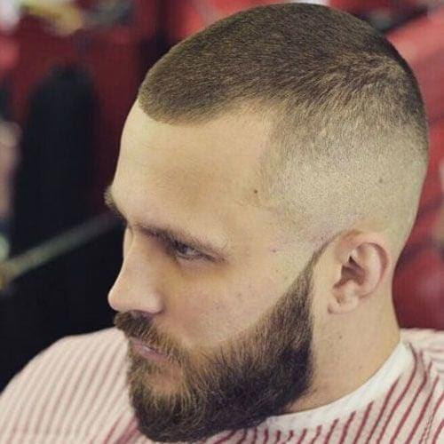 24+ Crew Cut Fade Haircuts - Classic & Neat Look For Men
