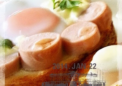 How to Make Favorite Fish Sausage Flower Toast!