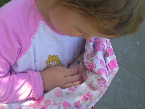 Never too young for babywearing