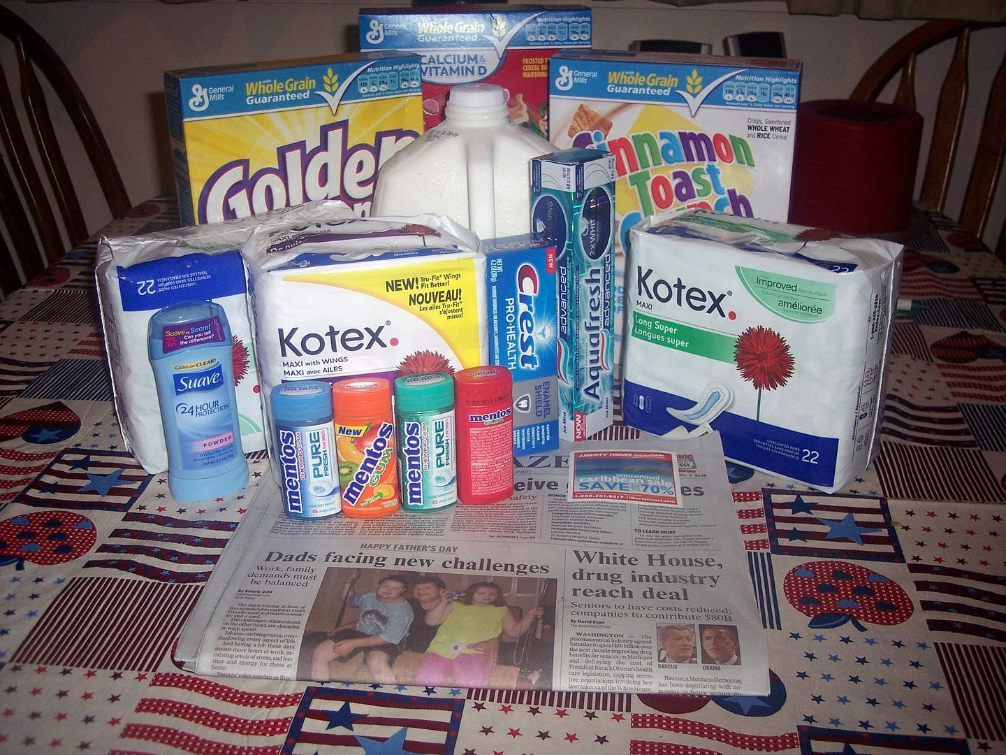 $40 worth of products for free