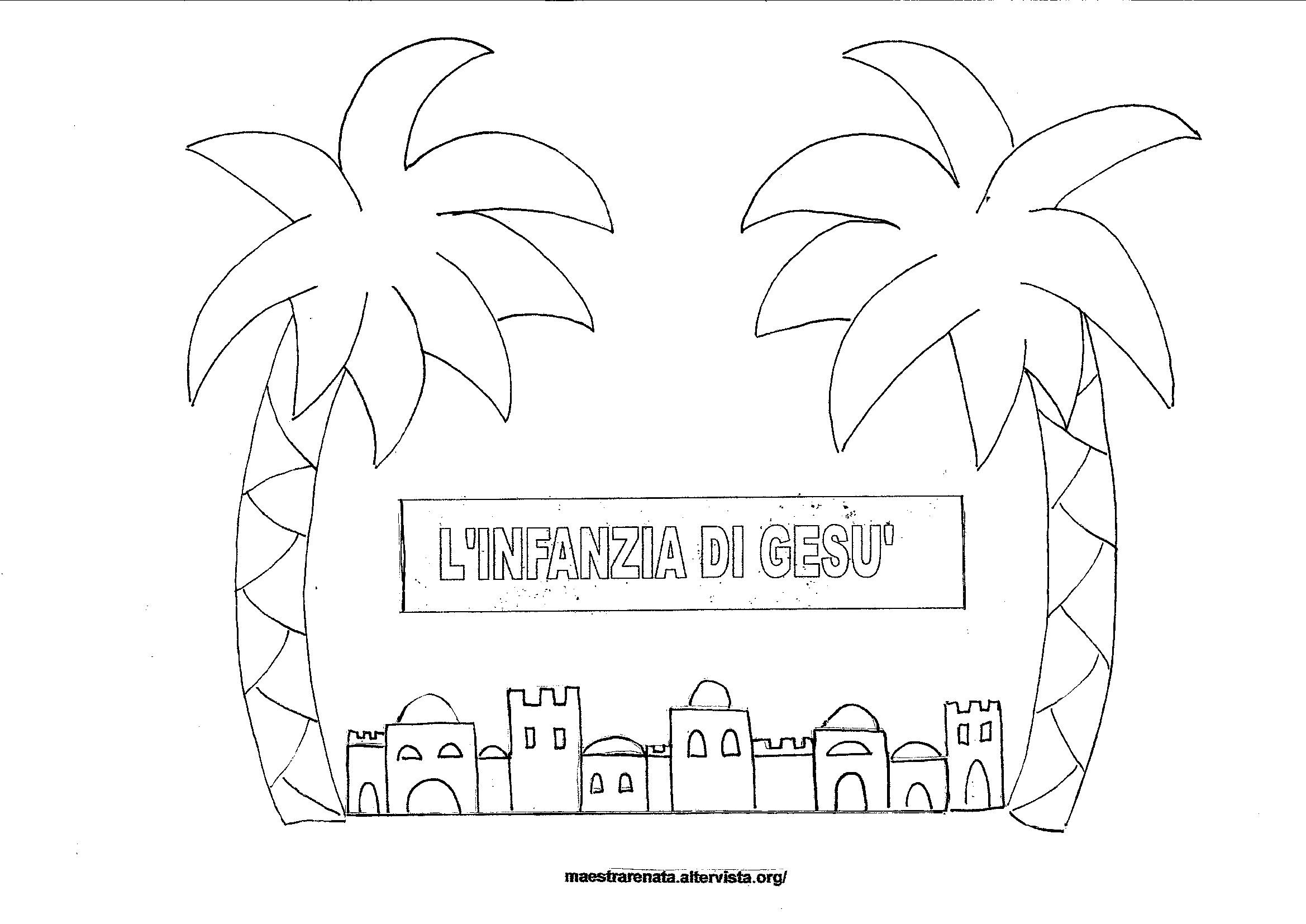 Scarica l immagine 2338 X 1654 la vita di ges¹ per i bambini libro da colorare