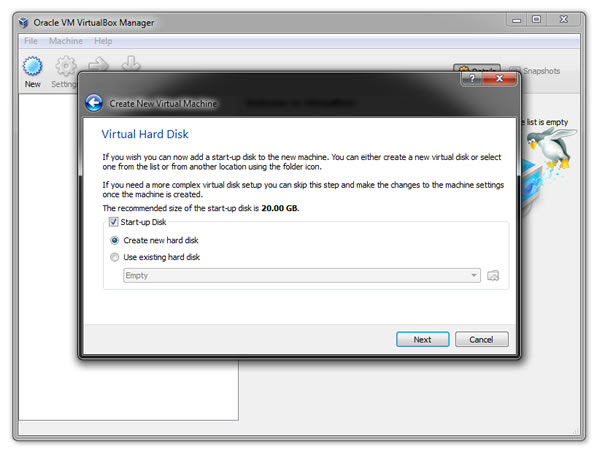 Windows 8 Virtual Machine