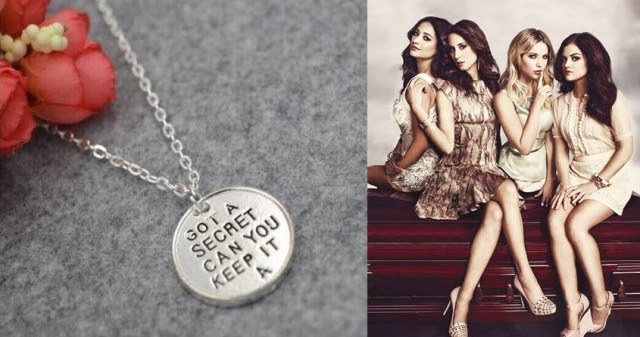Válaszolj három egyszerű kérdésre, és nyerj Pretty Little Liars-nyakláncot!