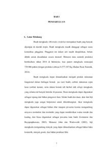 KARAKTERISTIK SELAI MENGKUDU (Morinda citrifolia