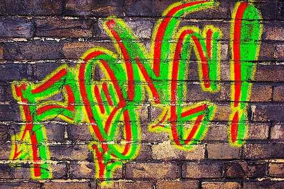 Pongi Graffiti Tag Test #3 by Rob Pongi