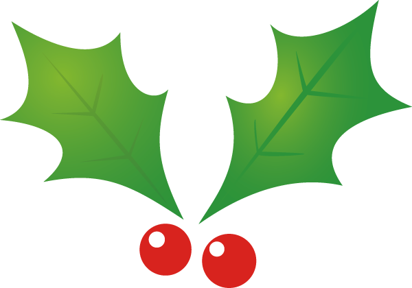 クリスマス ヒイラギイラスト Ec Design デザイン