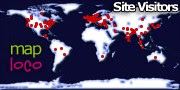 Locations of Site Visitors