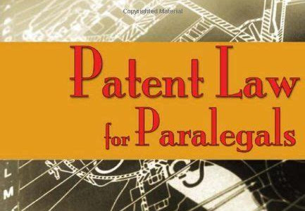 Download Kindle Editon Patent Law For Paralegals Tutorial Free Reading PDF